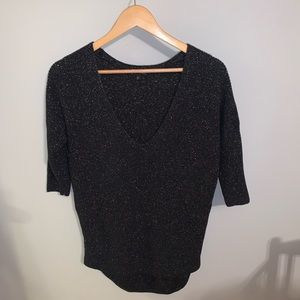 Express V-neck sweater